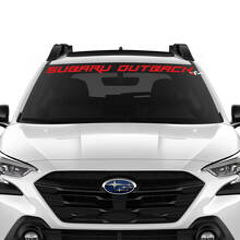 Suba Outback Windshield Vinyl Sticker Decal Graphic
 3