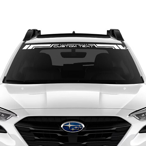 Suba Outback Windshield Vinyl Sticker Decal Graphic
