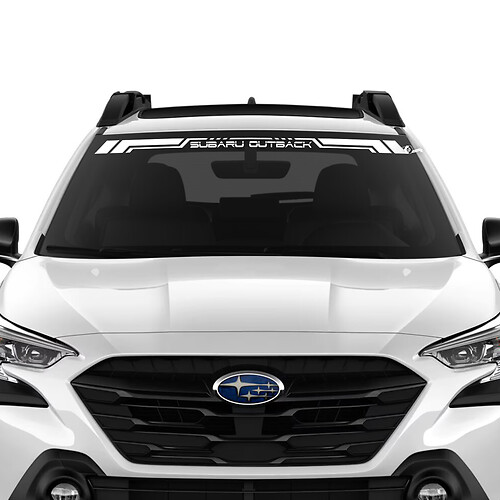 Subaru Outback Windshield Vinyl Sticker Decal Graphic
