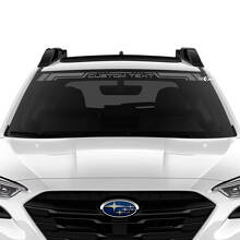 Suba Outback Windshield Vinyl Sticker Decal Graphic
 2