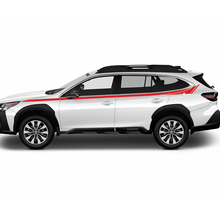 Side Up Doors Pin Stripes Vinyl Sticker Decal Graphic for Suba Outback
 3