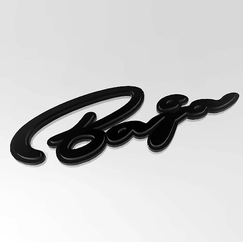 Shelby Baja Raptor 3D Badge – Custom Fender Emblem for Ford Raptor
