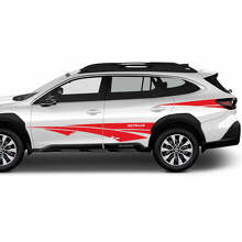 Tribal Style Side Stripes Vinyl Decals for Subaru Outback_3
