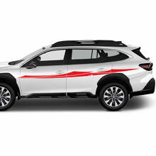 Tribal Style Side Stipes Vinyl Decal for Subaru Outback _3