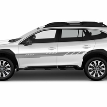 Side Doors Modern Stripes Vinyl Sticker Decal Graphic for Suba Outback
 2