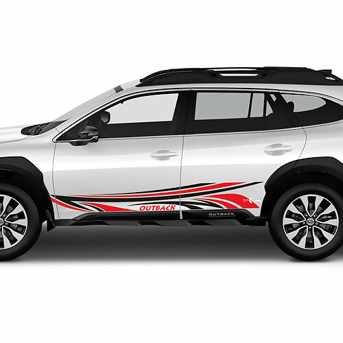 Side Door Tribal Stripes Vinyl Sticker Decal Graphic for Suba Outback
