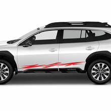 Side Stripes Vinyl Decal - Sporty Graphic Sticker fit Suba Outback
 3