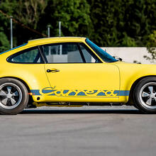 Porsche 911 Carrera Stripes Side Decal Sticker Outline colors
 3