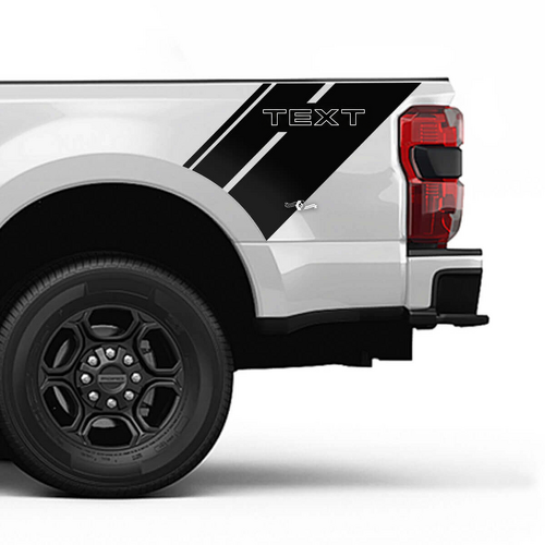 Bed Side Stripes Vinyl Decal Sticker Graphics for Musclecar F-350