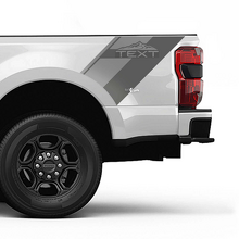 Mountains Bed Side Stripes Vinyl Decal Sticker Graphics for Musclecar F-350_3