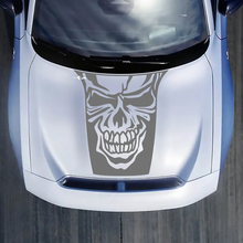 Hood Skull Decal Sticker for Dodge Charger Electric
 2