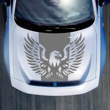 Hood Bald Eagle Decal Sticker for Dodge Charger Electric
 2