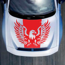 Hood Bald Eagle Decal Sticker for Dodge Charger Electric
 3