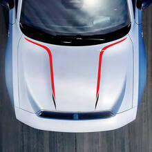 Hood Accent Decal Sticker for Dodge Charger Electric
 3