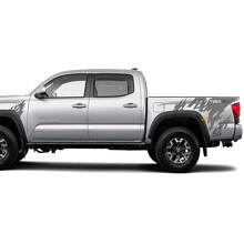TRD Rear and front Side splash Vinyl Decal Sticker for Toyota Tacoma
 2