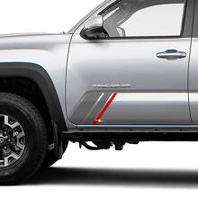 Triple Side Stripes Vinyl Decal Kit for Toyota Tacoma_2