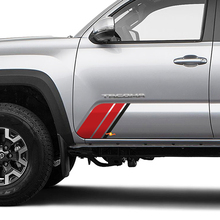 Side Rocker Panel Heritage Stripes Vinyl Decal Sticker for Toyota Tacoma
 3