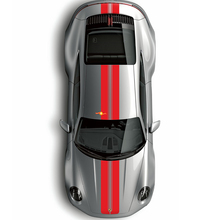 Porsche 997 carrera Hood Roof Trunk Decals Stickers Wrap Graphics
 3