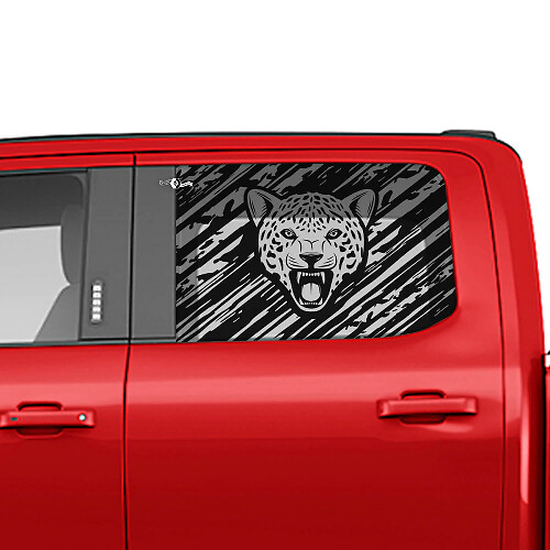 Side Wild Cat Window Decal Vinyl Sticker Graphics for Ford Trucks
