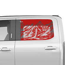 Side Mountains Window Decal Vinyl Sticker Graphics for Ford Trucks
 3