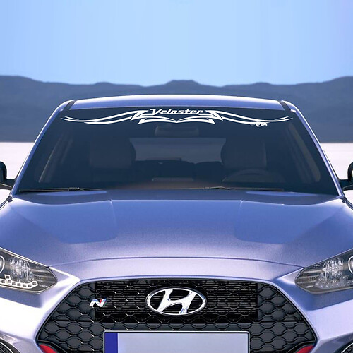 Windshield Decals Sticker for Hyundai Veloster
 1