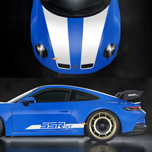 Porsche SSR GT Carrera Stripes – Side and hood Decal Sticker
 2