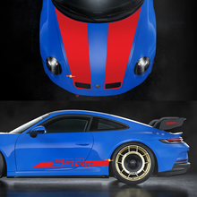 Porsche SSR GT Carrera Stripes – Side and hood Decal Sticker
 3