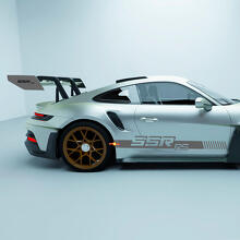 Porsche 911 Carrera RSR Stripes Side Decal Sticker
 2