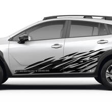 Side Doors Splash Vinyl Decal - Graphic Sticker universal fit Suba Crosstrek
 2