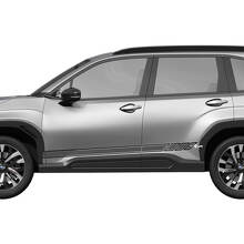 Side Doors Rocker Panel Racing Stripes Vinyl Decal Graphic Sticker 4 for Subaru 3