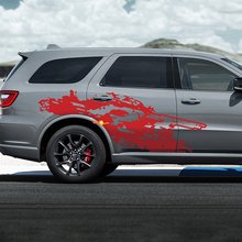 DODGE Durango RT Destroyed splash decal vinyl stickers
 2