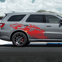 DODGE Durango RT Destroyed splash decal vinyl stickers
 3