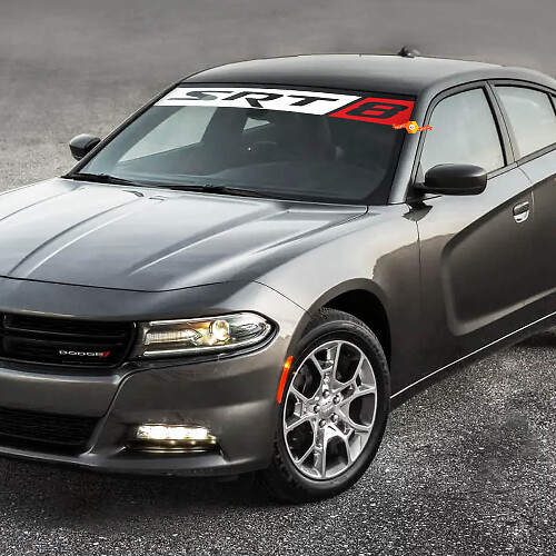 SRT8 Windshield Vinyl Decal for Dodge Charger