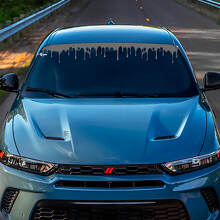 Hornet Hash Windshield Stripe Banner Decal Sticker - Custom Vinyl Graphics fit to Dodge Hornet
 2