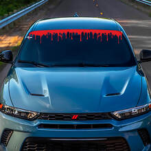 Hornet Hash Windshield Stripe Banner Decal Sticker - Custom Vinyl Graphics fit to Dodge Hornet
 3