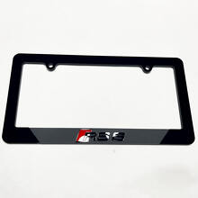 RS6 RS 6 Vehicle License Plate Covers Frames Decor for Audi RS6
 4