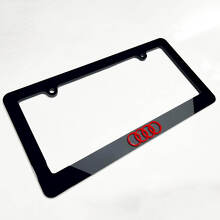 Rings Logo Vehicle Licence Plate Covers Frames Decor for Audi 3