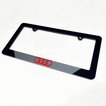 Rings Logo Vehicle Licence Plate Covers Frames Decor for Audi 5