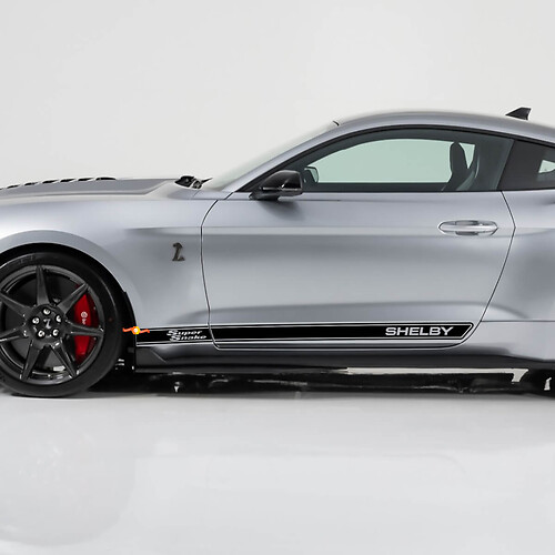 Super Snake Shelby Rocker Panel Decals for Ford Mustang

