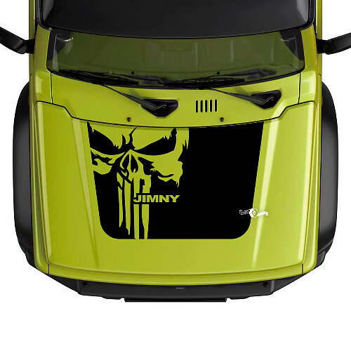 Suzuki JIMNY Hood Punisher decal sticker graphics 2
