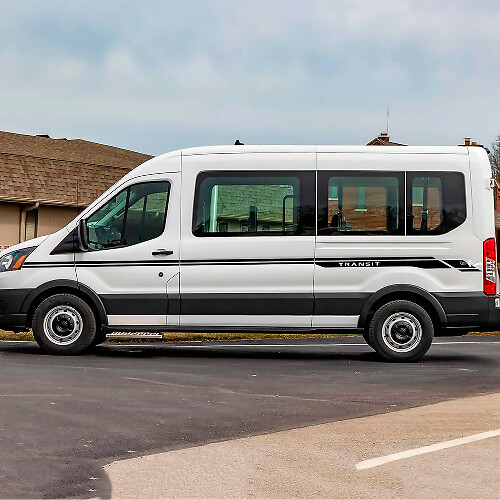 Ford Transit Vinyl Side Stripes Decals
