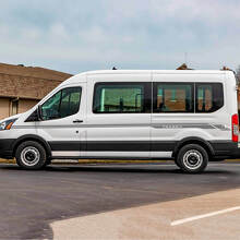 Transit Letter Line Side Stripes Vinyl Decals 3 for Musclecar Transit 2