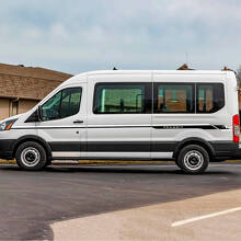 Ford Transit Vinyl Side Stripes Decals two colors
 2