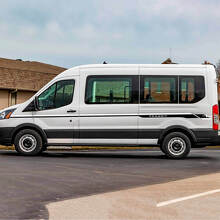 Transit Letter Line Side Stripes Vinyl Decals 2 for Musclecar Transit 2