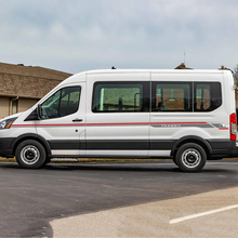 Ford Transit Vinyl Side Stripes Decals two colors
 3
