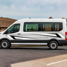 Ford Transit Racing Tribal Graphics Vinyl Side Stripes Decals Stickers 2
 3