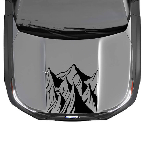 Mountains Hood Vinyl Sticker Decal Graphic for Subaru
