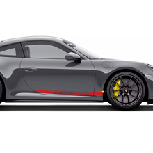 Side Doors Stripes Kit Decal Sticker for Porsche 911 Carrera 4 GTS
 3