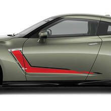 Decal Strip Set for Side Doors for Nissan GT-R 3