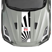 Hood JDM Stripes Decal Kit for Nissan GT-R 2
 2